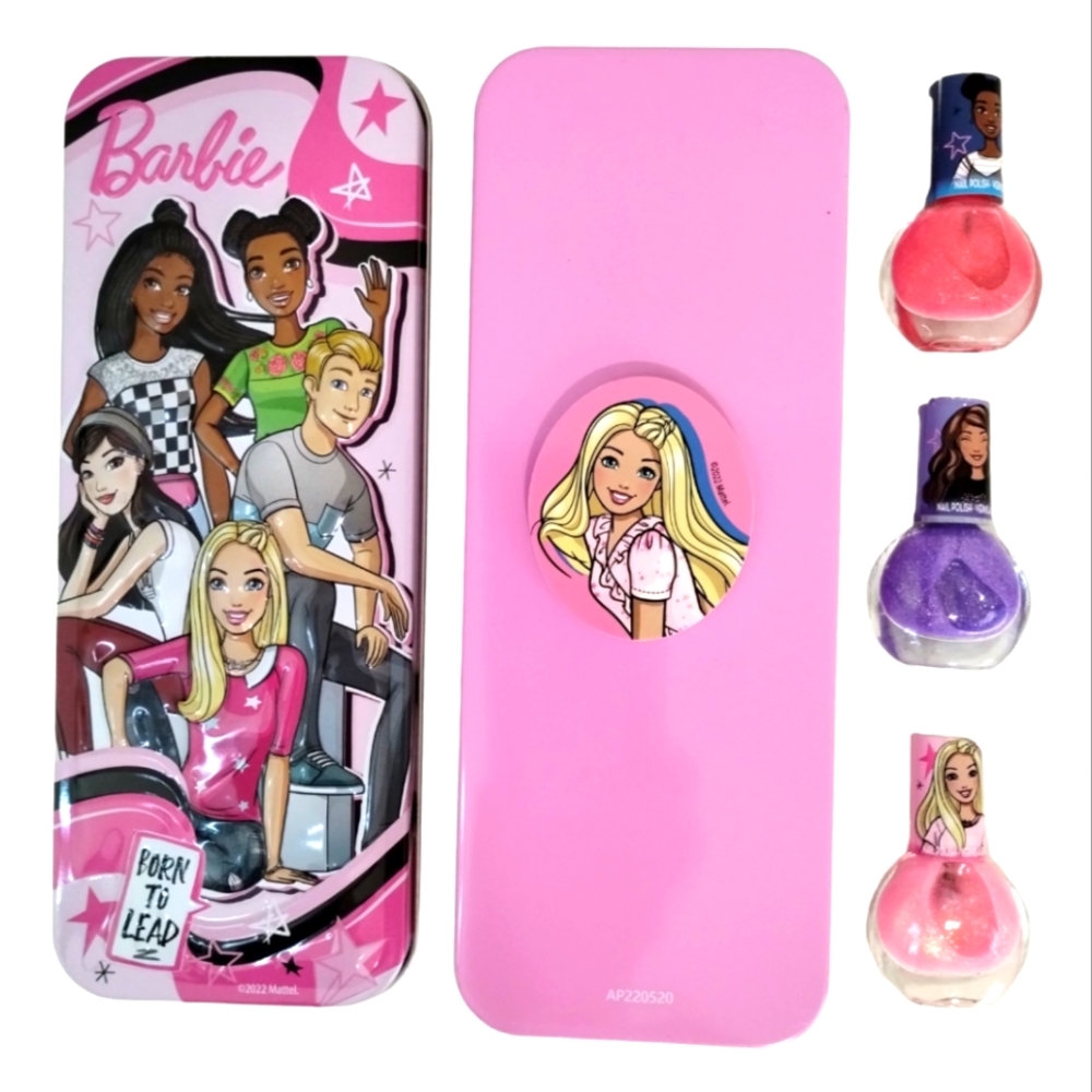 Barbie Nail Polish Make Up Case